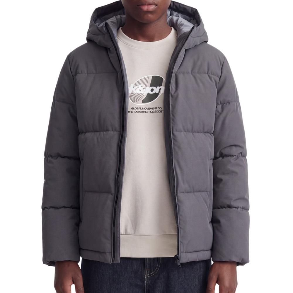 Doudoune Grise Garçon Jack & Jones Surface pas cher