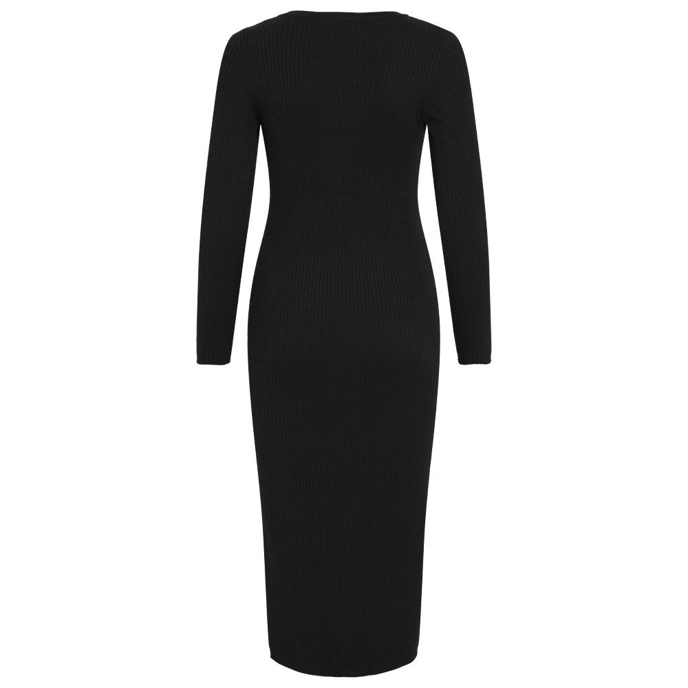 Women's Black Maxi Dress Vila Nelly Photo of the Espace des Marques %store% store - view of %key%