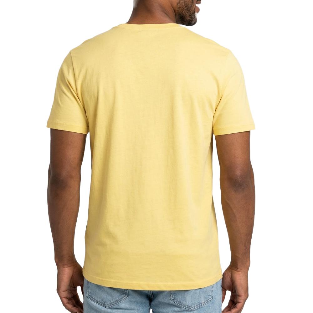 Camiseta amarilla para hombre Calvin Klein Jeans Classics ver 2