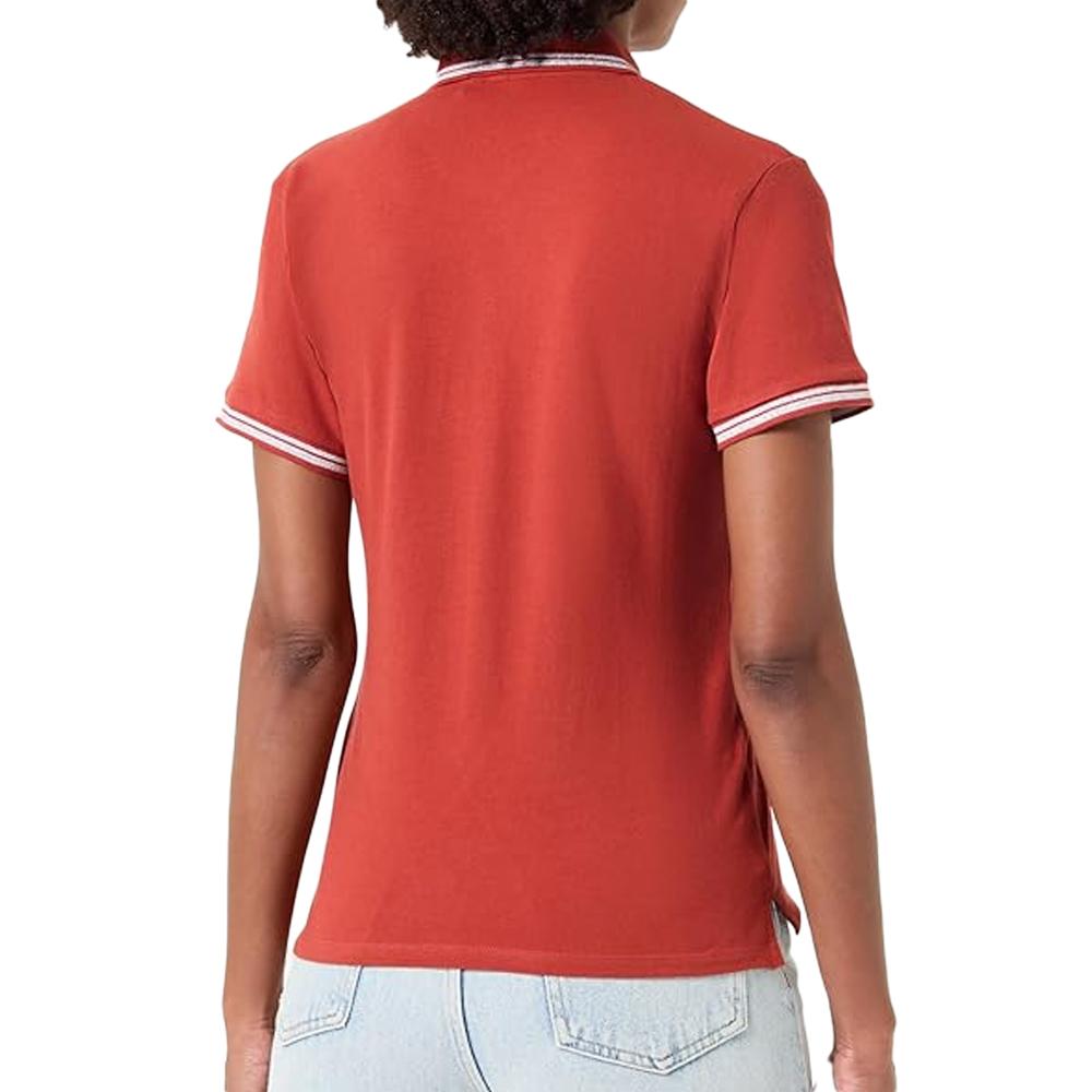 Women's red polo Kaporal JULE Photo of the Espace des Marques %store% store - view of %key%