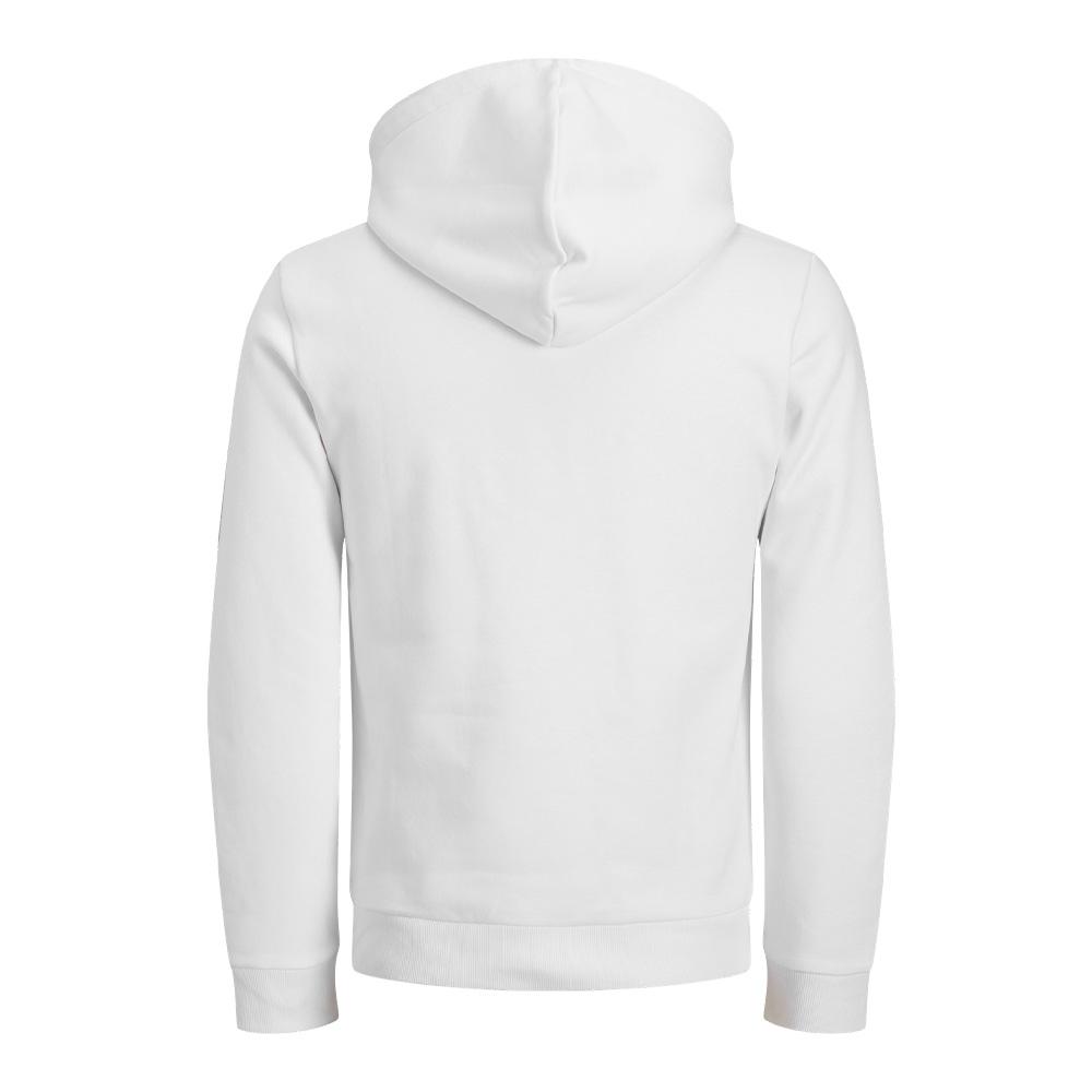 Sudadera blanca para hombre Jack & Jones Jordean ver 2