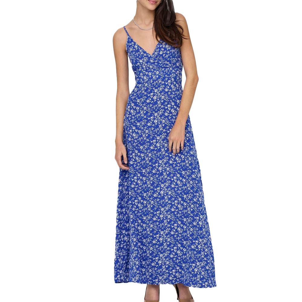 Robe Longue Bleu Femme ONLY Life Vis Ada pas cher