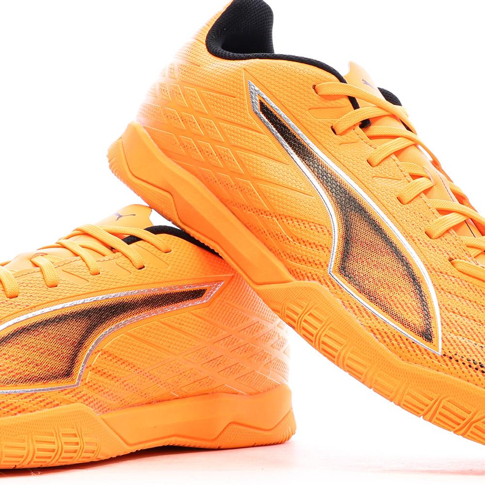 Puma Ultra 6 Play Futsal-Schuhe für Jungen in Orange Ansicht 7