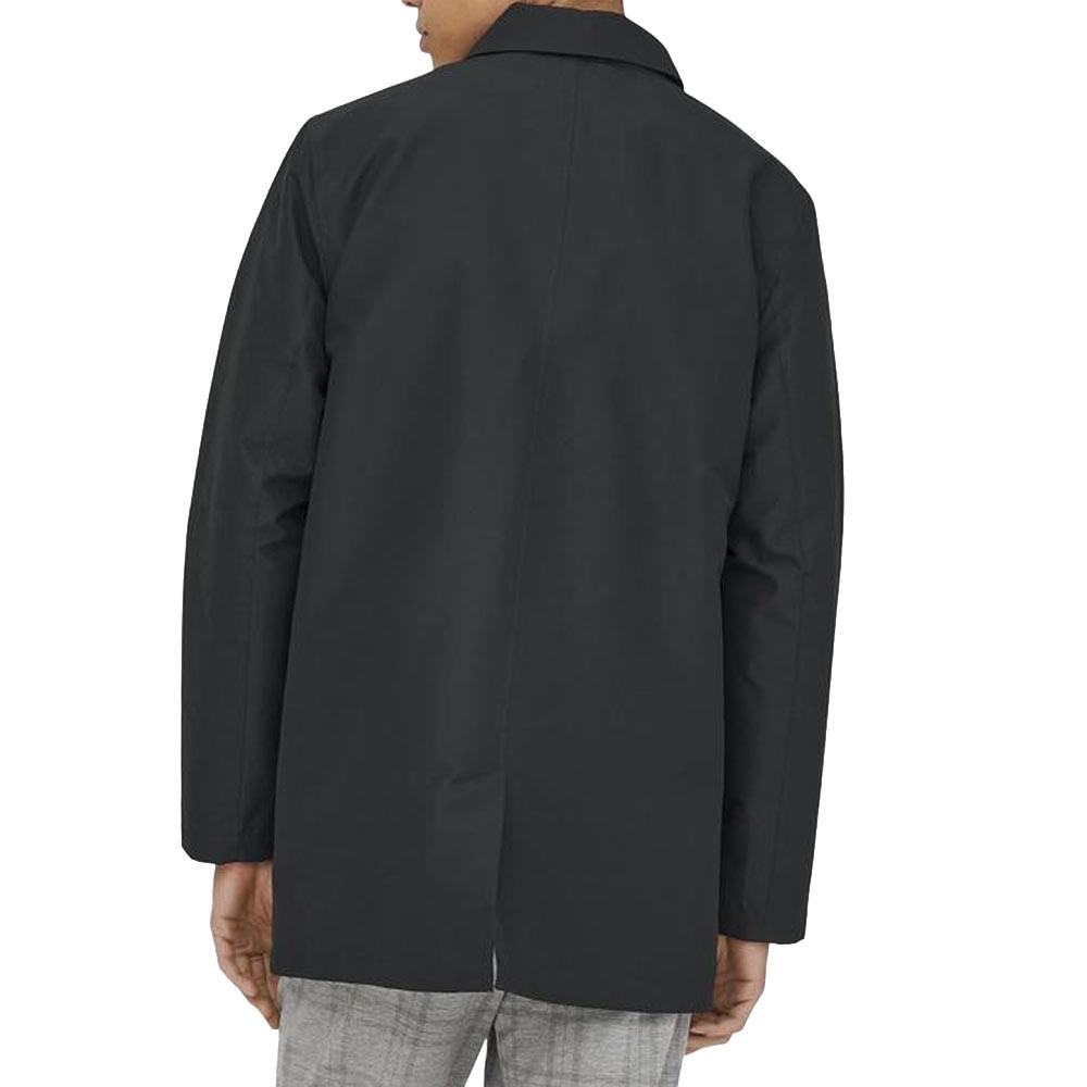 Schwarzer Herrenmantel von Only & Sons: Onshall Coat Ansicht 2