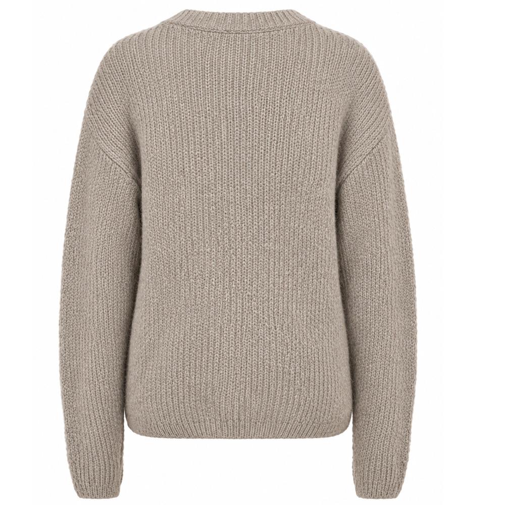 Pull Beige Chiné Femme JDY Pullover vue 2