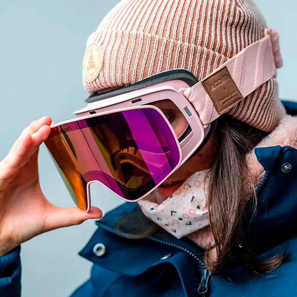 Gafas de esquí rosas para mujer Cairn Magnitude Clx3z ver 3