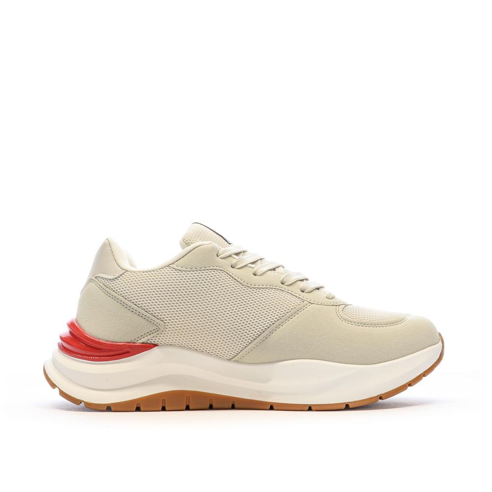 Lotto Twenty6 Men's Beige/White Sneakers Photo of the Espace des Marques %store% store - view of %key%