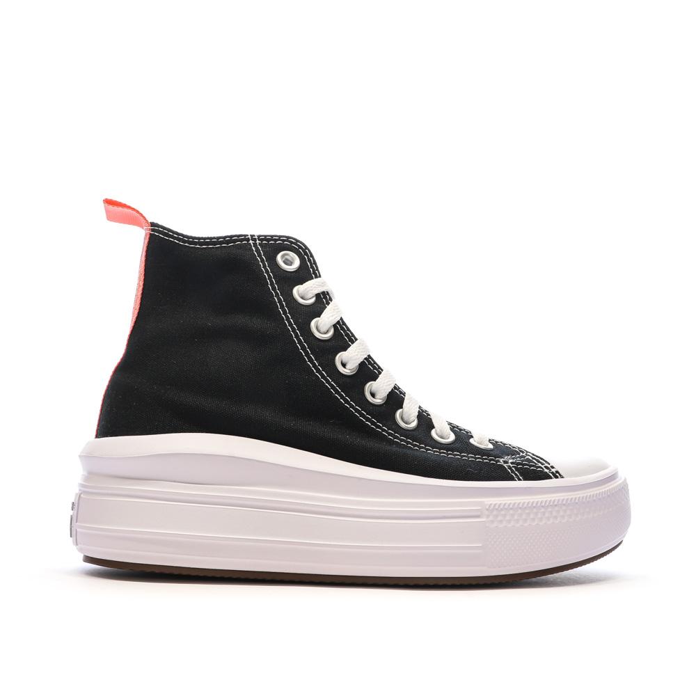 Sneaker Schwarz/Pink Frau Converse All Star Move Platform Ansicht 2