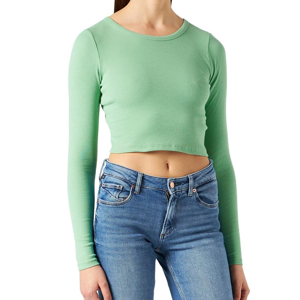 T-shirt Vert Femme JJXX Feline pas cher