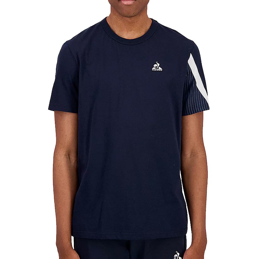 Men's Navy T-Shirt Le Coq Sportif Graphique affordable