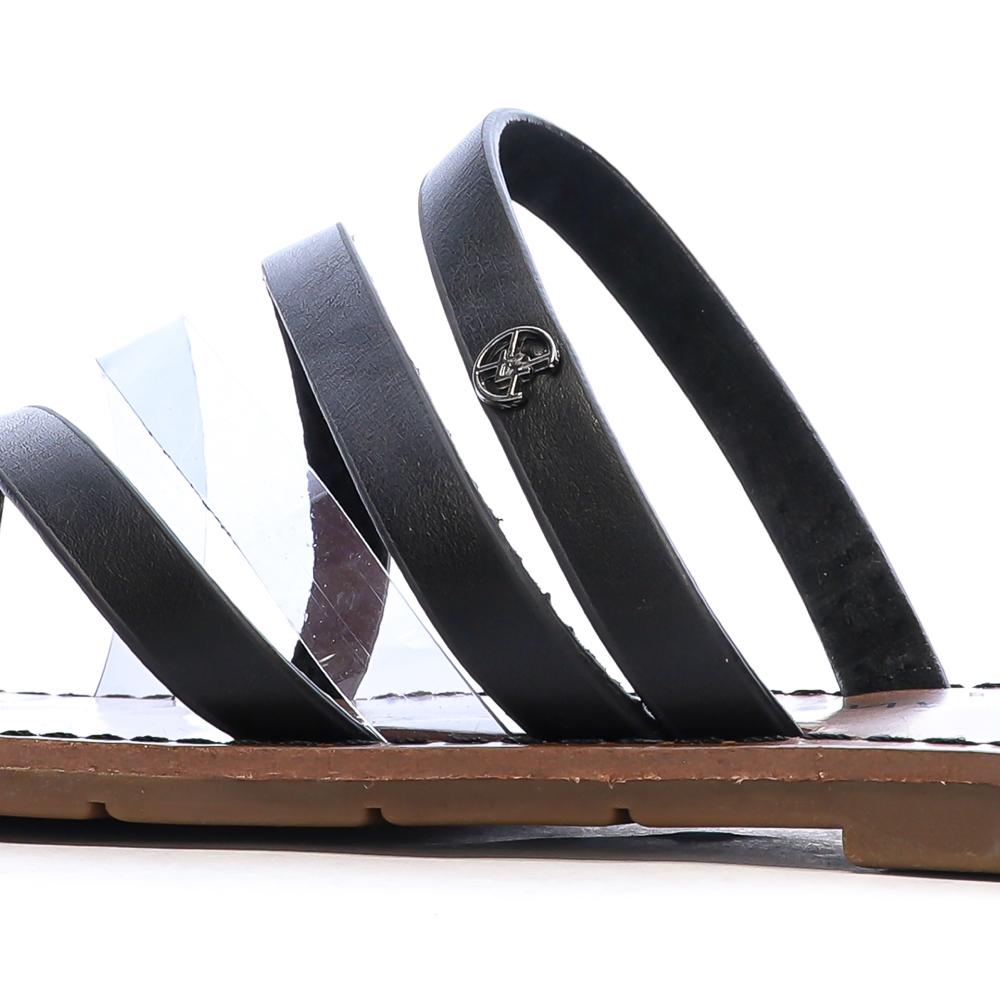Sandalen Schwarz Frau Chattawak ROXANNE Ansicht 7