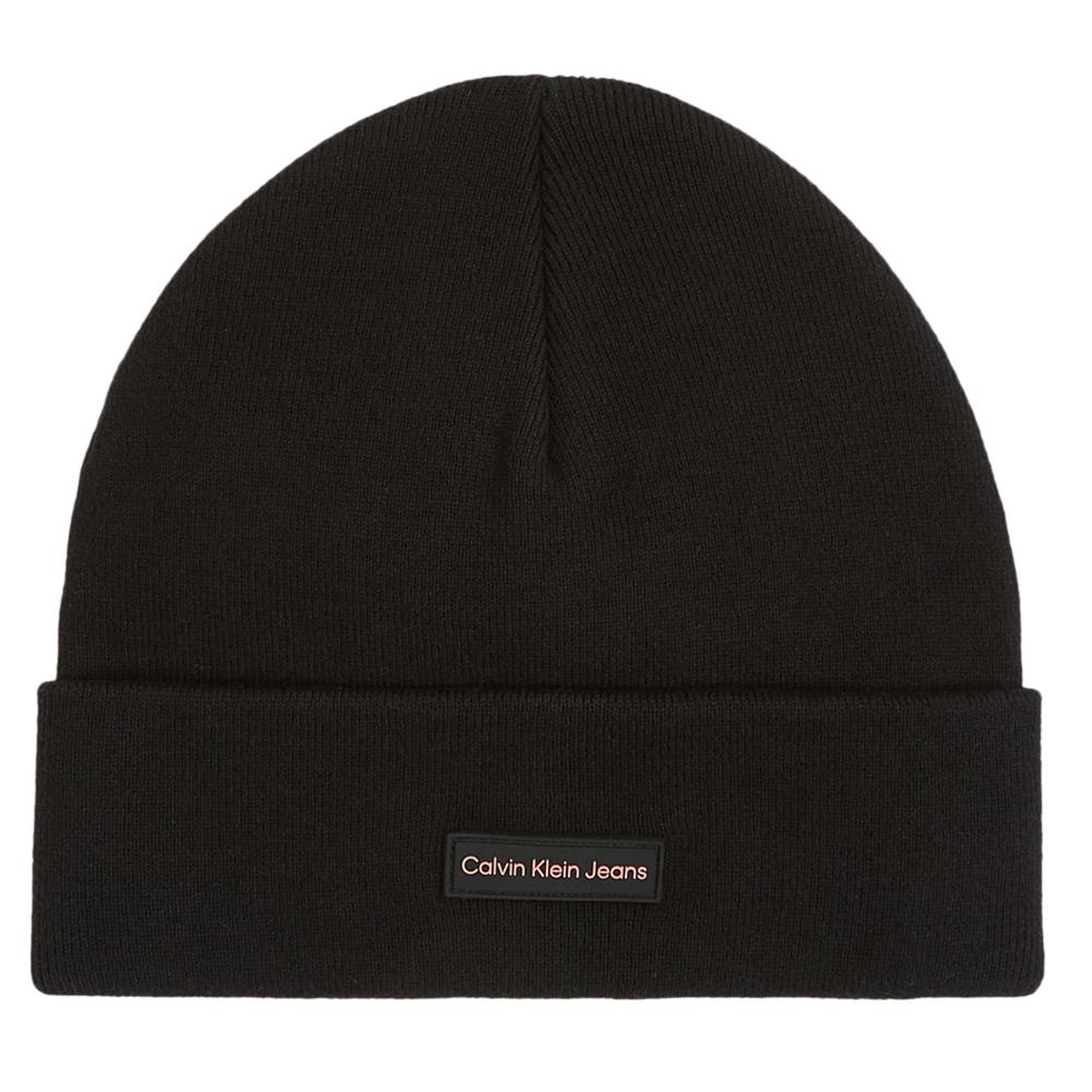 Gorro Calvin Klein Jeans Patch Negro Mujer barato