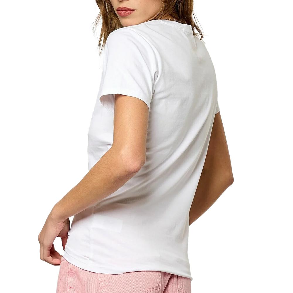 T-shirt Blanc Femme Kaporal VASICE vue 2