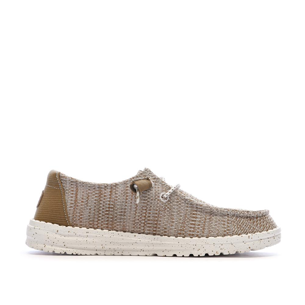 Brown Unisex Hey Dude Walnut Shoes Photo of the Espace des Marques %store% store - view of %key%