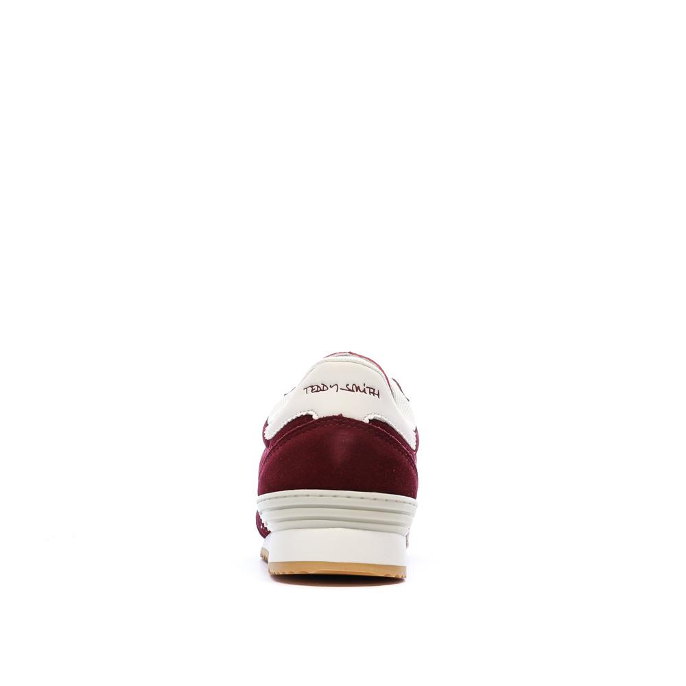Zapatillas deportivas color burdeos para mujer de Teddy Smith ver 3