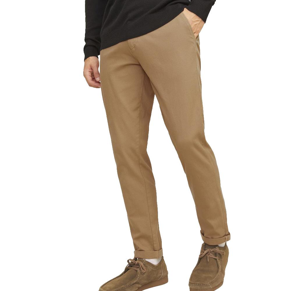 Jack &amp; Jones Marco Pantalones Chinos Camel Hombre barato