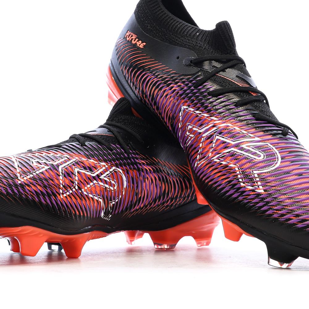 Chaussures de football Noires/Oranges Homme Puma Future 8 Photo of the Espace des Marques %store% store - view of %key%