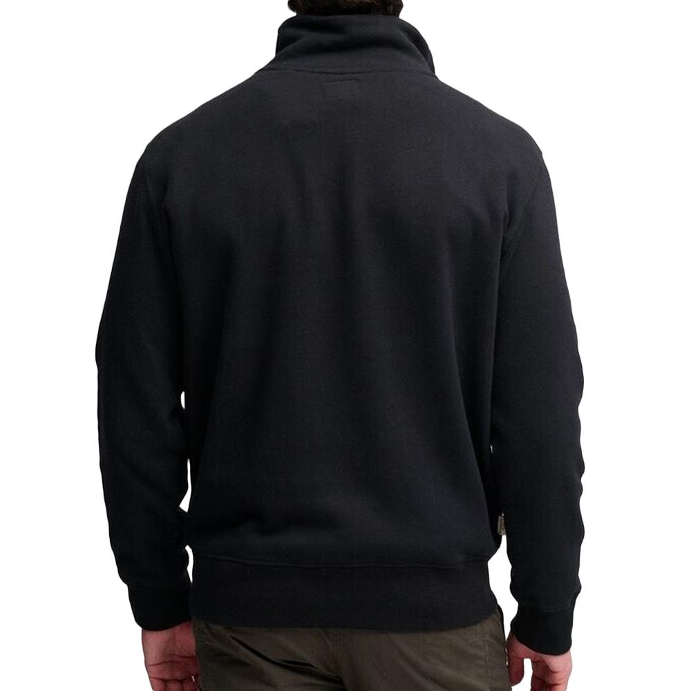 Sweat Marine Foncé Homme Superdry Essential Serif vue 2