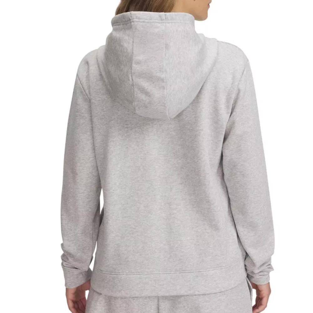 Sudadera gris para hombre Under Armour Rival Terry Hoodie ver 2