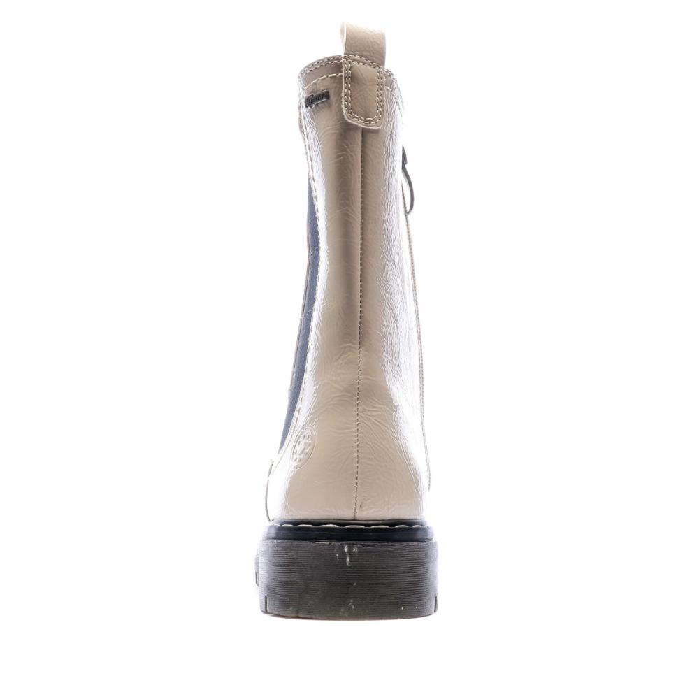 Stiefeletten Beige Frau Relife Jeklore Ansicht 3