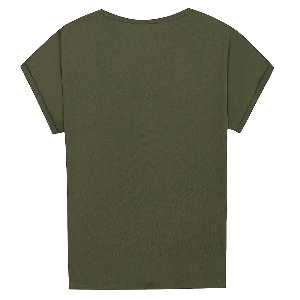 Camiseta caqui para mujer TBS ZILDOTEE ver 2