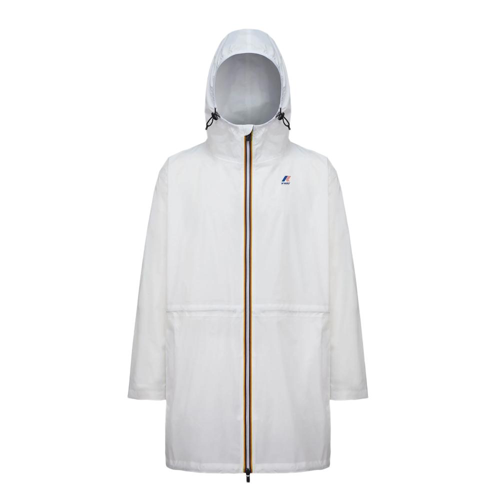 Windjacke Lang Weiß Unisex K-WAY Le Vrai 3.0 Elysees günstig