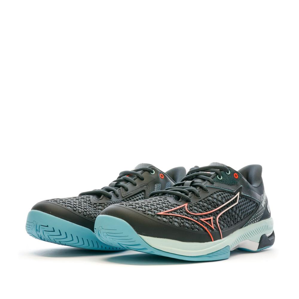 Zapatillas Tenis Negro Hombre Mizuno Wave Exceed ver 6