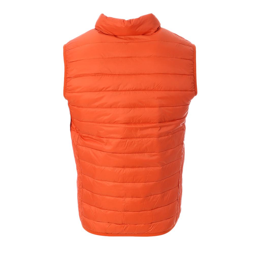 Schott Men's Orange Sleeveless Down Jacket OAKLANDVRS Photo of the Espace des Marques %store% store - view of %key%