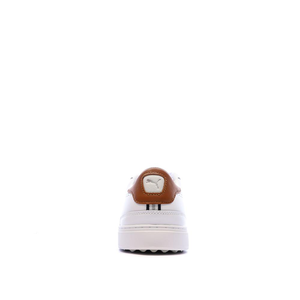 Golf-Sneaker Weiß/Camel Herren Puma Hypnotic Ansicht 3