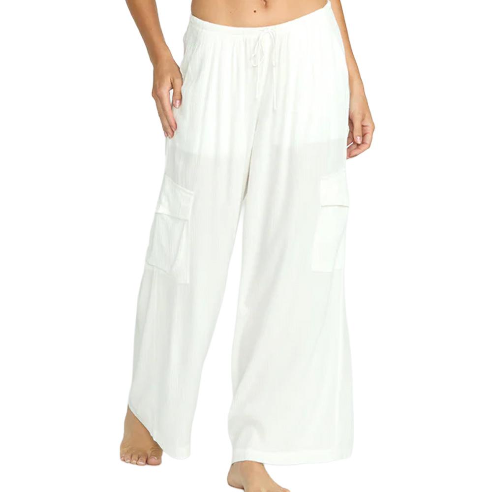 Women's White Billabong Beach Babe Cargo Pants affordable