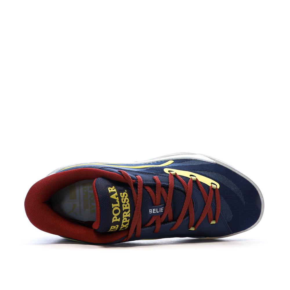 Men's navy/red basketball Puma All-pro Nitro Polar Express Photo of the Espace des Marques %store% store - view of %key%