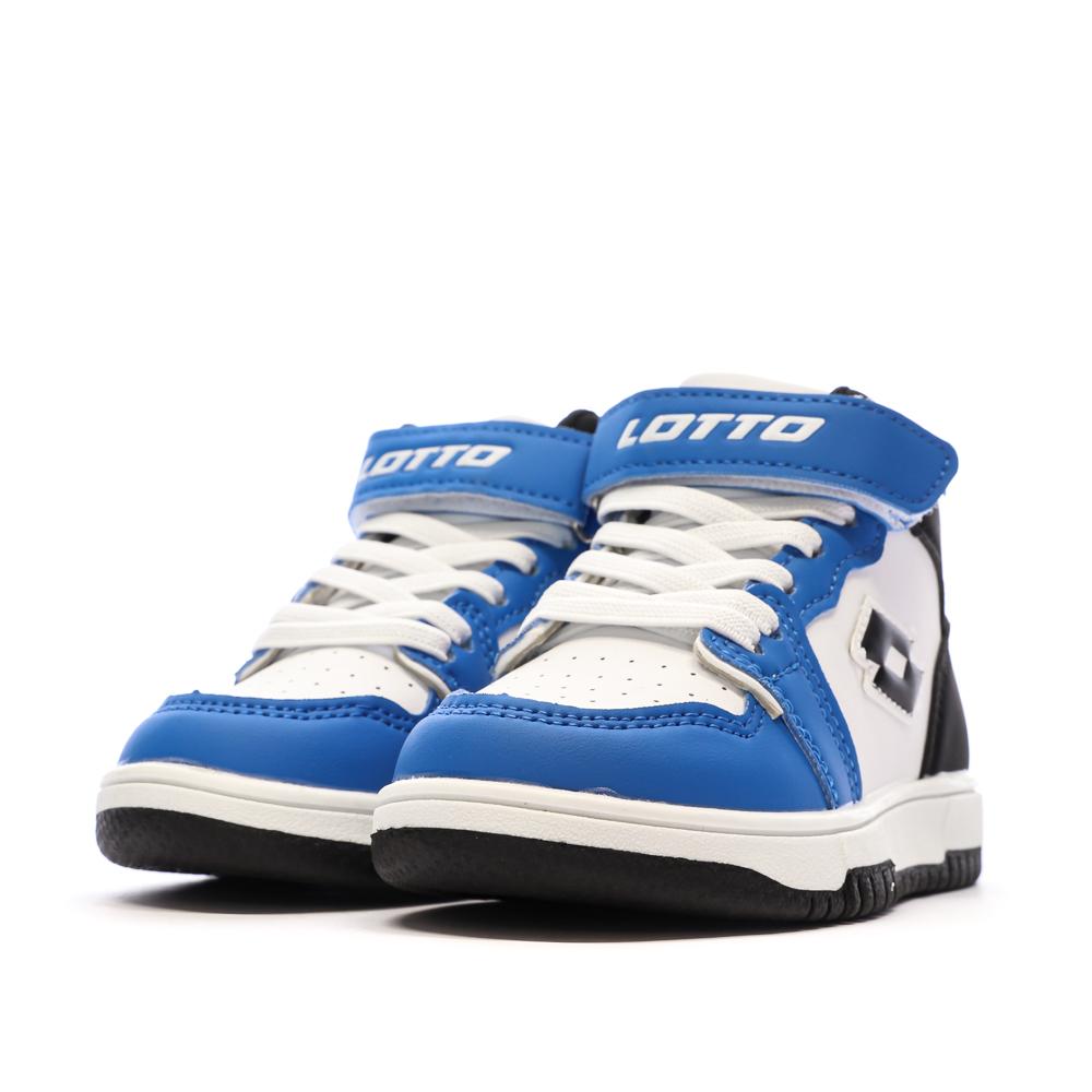 Zapatillas Lotto Ravenne Baby Azul/Negro ver 6