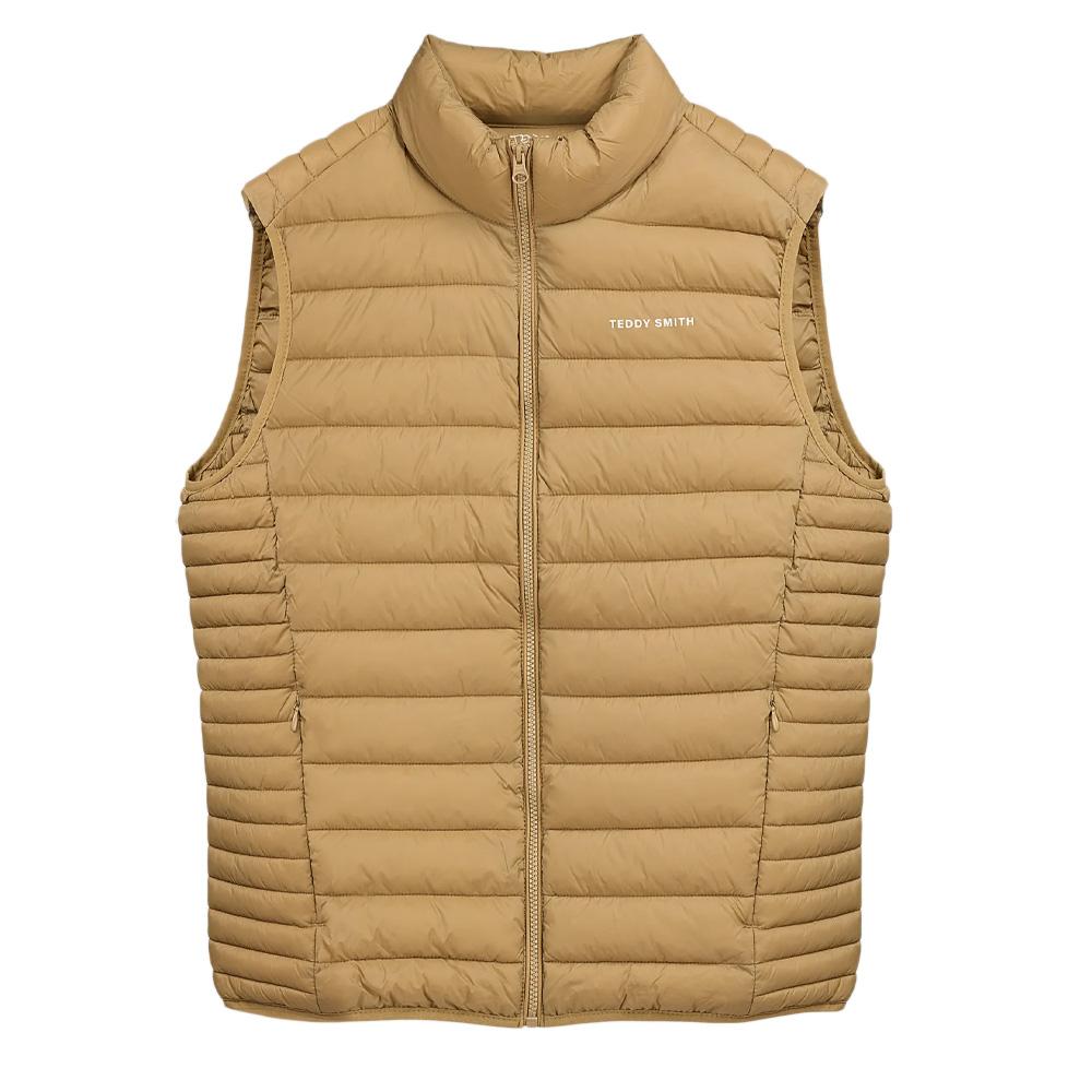 Abrigo beige sin mangas para hombre Teddy Smith B-terry 12014310 barato