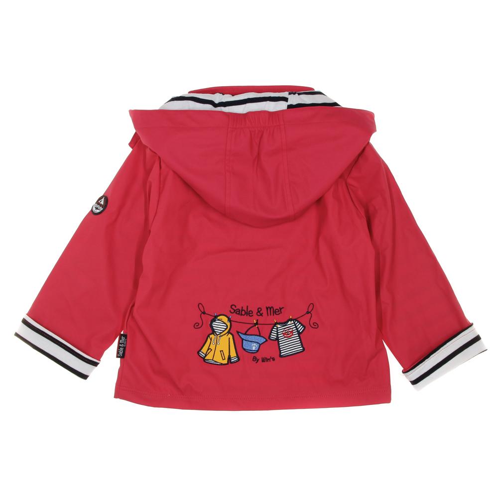 Parka encerada rosa Win's Junior Girl ver 2