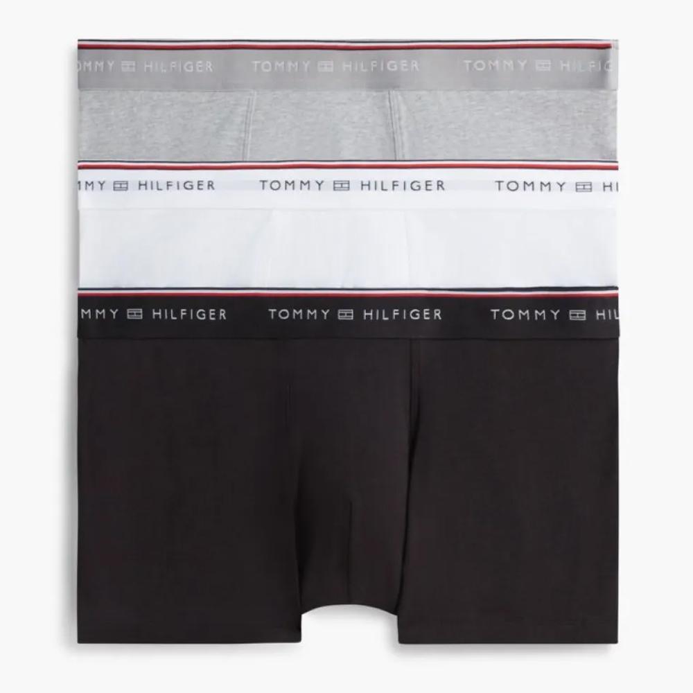 X5 Boxershorts Schwarz/Weiß/Grau Herren Tommy Hilfiger Trunk günstig