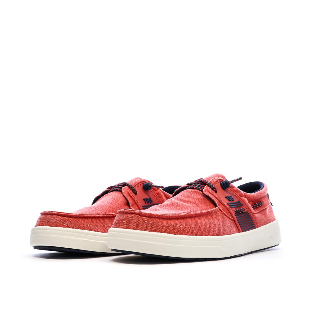 Men’s Red TBS Geo Boat Shoes Photo of the Espace des Marques %store% store - view of %key%