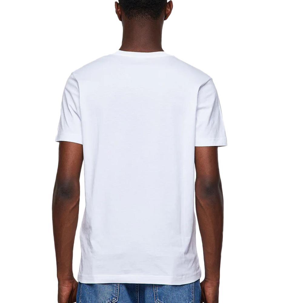 T-Shirt Weiß Mann Diesel T-Diegos Ansicht 2