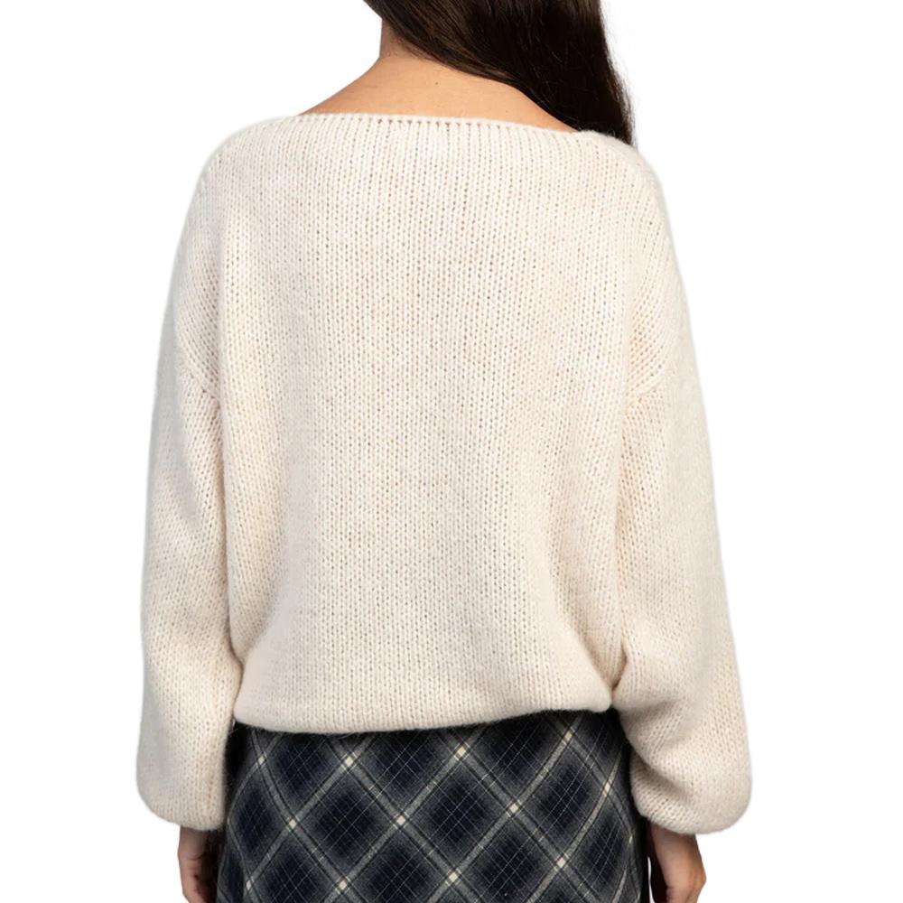 Pull Beige Femme An'ge Jade vue 2
