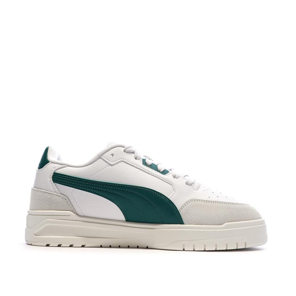 Sneaker Weiß/Grün Herren Puma Shuffle Ansicht 2