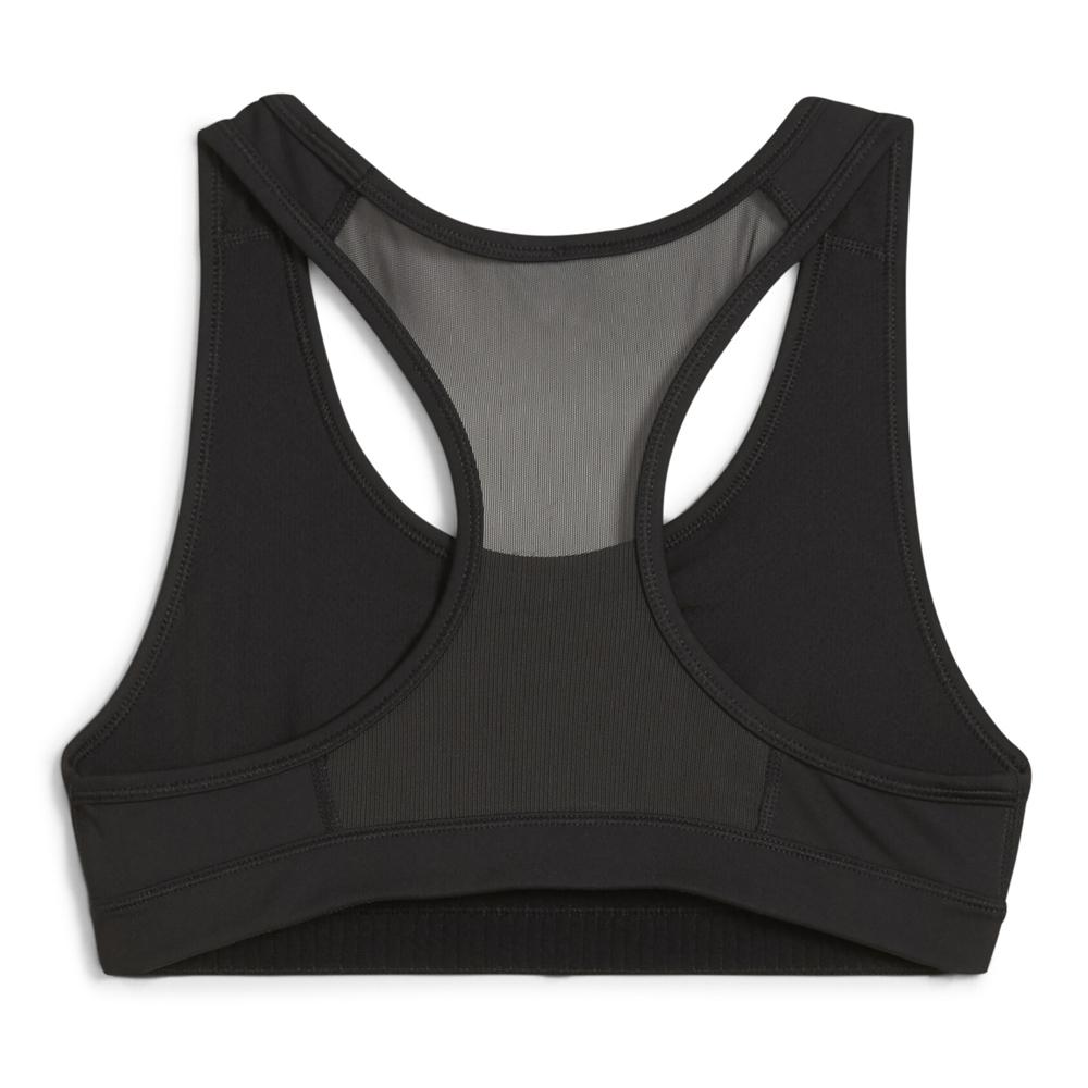 Sujetador negro de mujer Puma 4keepss ver 3