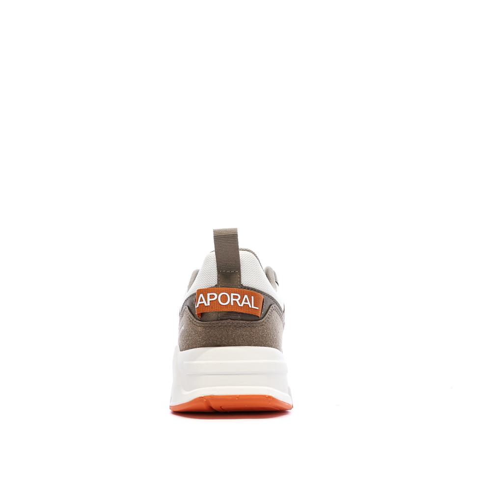 Kaporal Dolpy Men’s Beige/Khaki Trainers Photo of the Espace des Marques %store% store - view of %key%