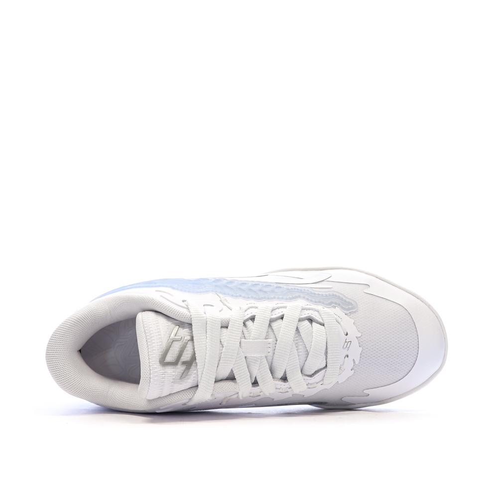 Basketballschuhe Weiß/Blau Herren Puma Stewie 3 Ansicht 4