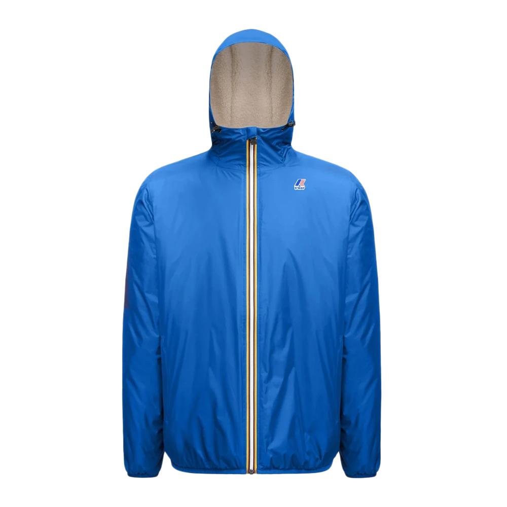 Blaue Unisex-Jacke K-WAY Le Vrai 3.0 Claude Orsetto günstig