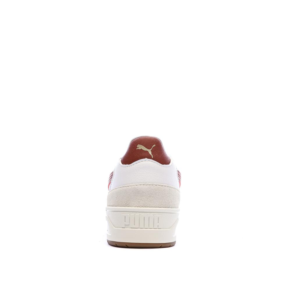Weiß/rote Herren-Sneaker Puma Shuffle Downtown Ansicht 3