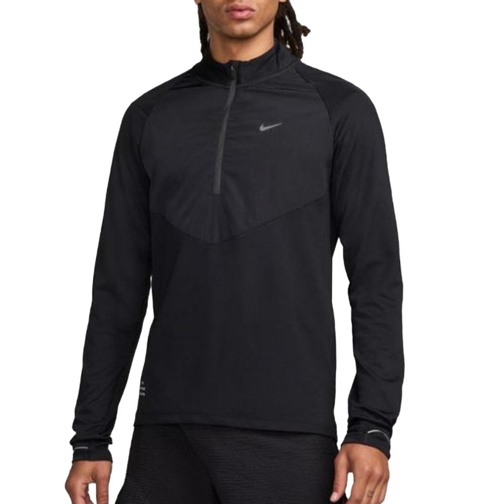 Camiseta negra de hombre Nike Running Midlayer barato