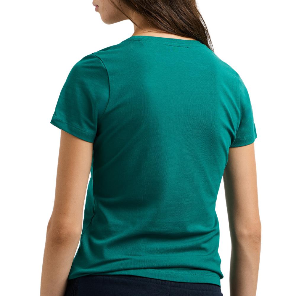 Camiseta verde para mujer Pepe Jeans Virginia ver 2