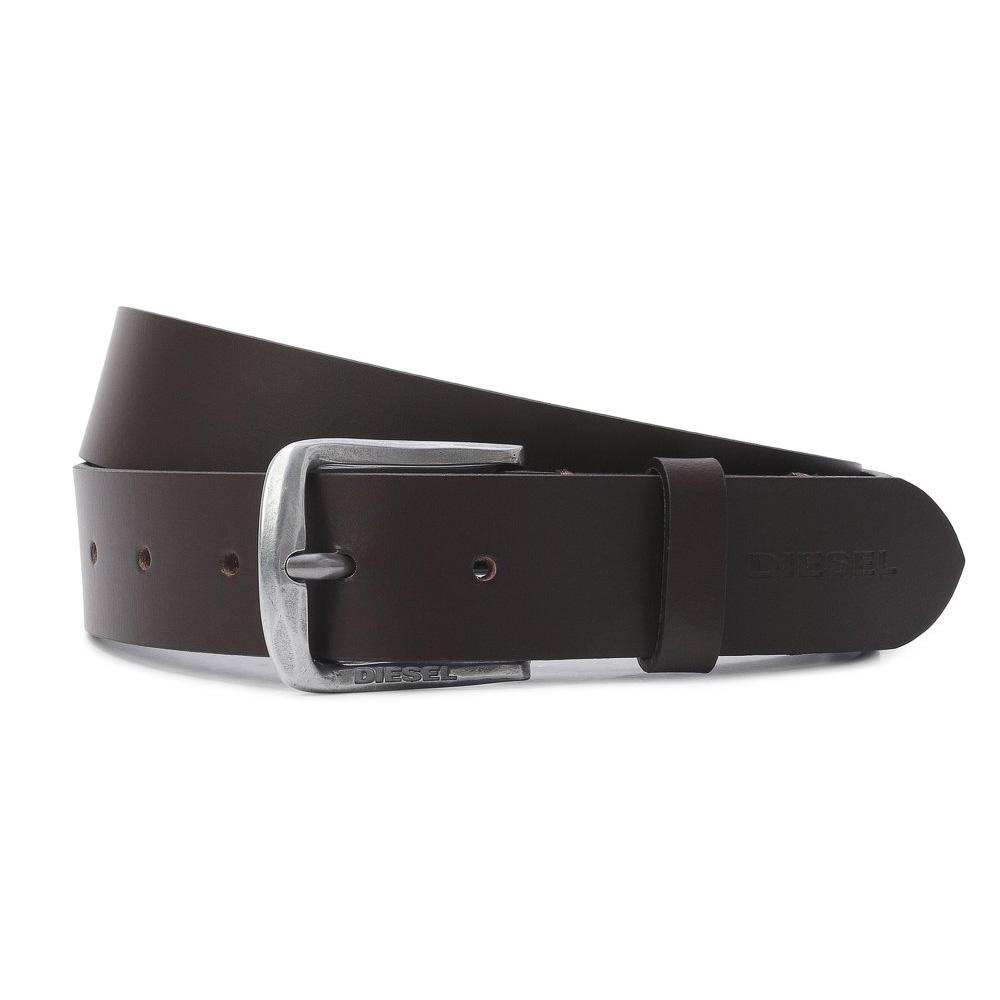 Cinturón marrón para hombre Diesel Basic Belt barato