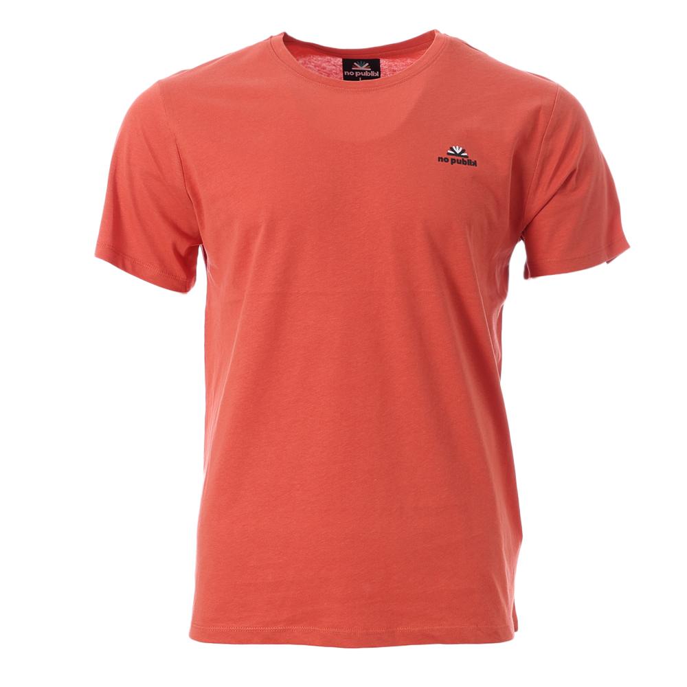 Camiseta naranja hombre No Publik Marca barato