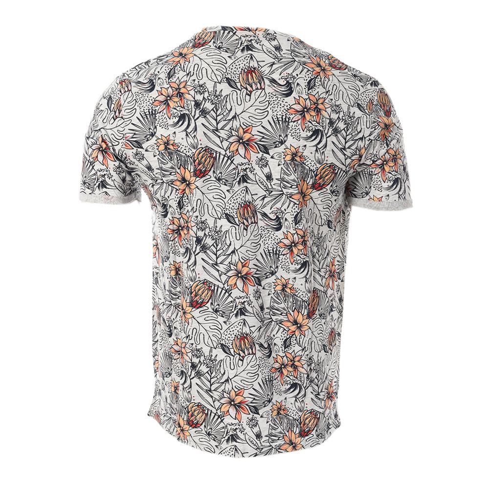 Camiseta hombre gris/naranja RMS26 Aop ver 2
