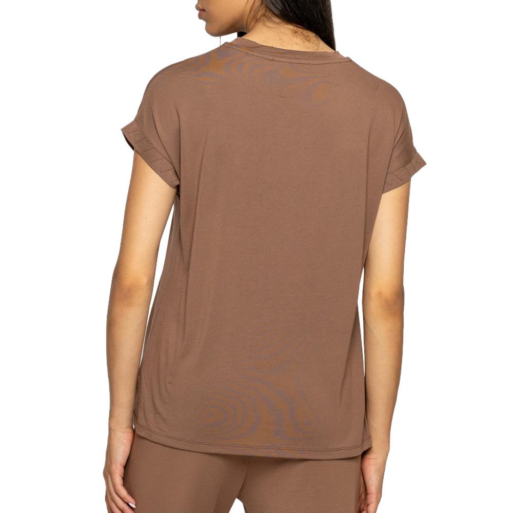 T-Shirt Marron Femme Soul Studio Regular vue 2
